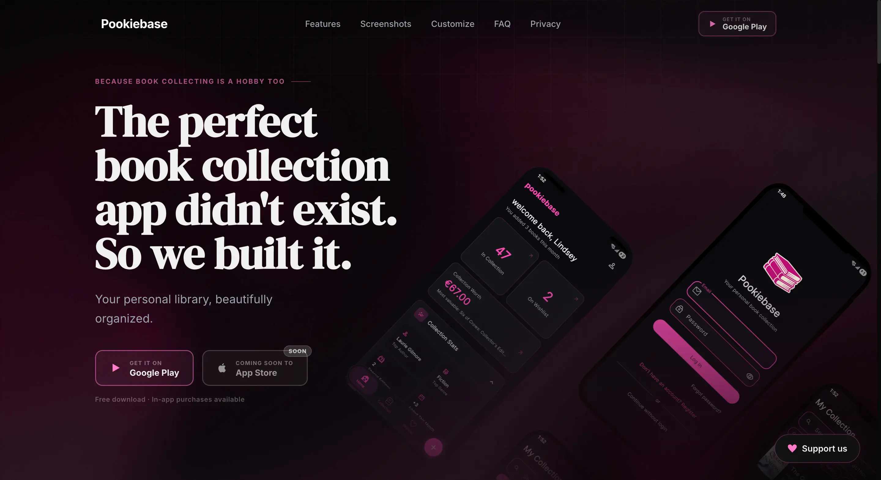Pookiebase App preview